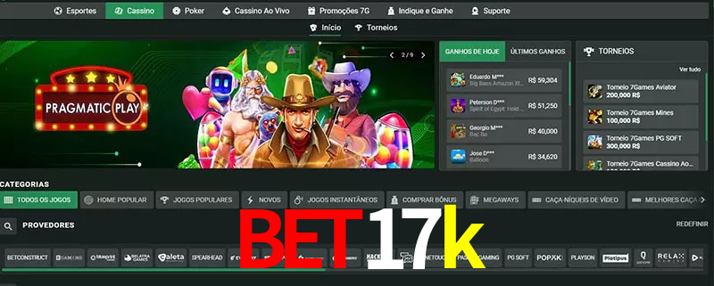 cassino bet17k